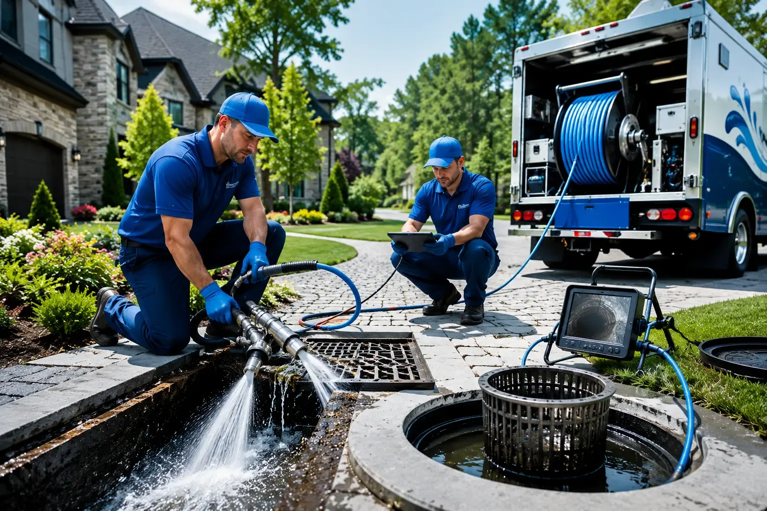 Local outdoor drain cleaning professionals in Kingsley, MI